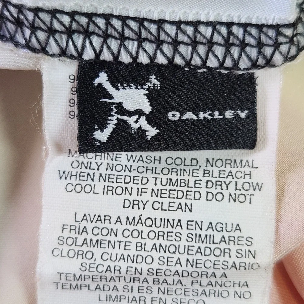 Oakley Board Shorts Mens 34 Rainbow Multi-Color Tie Front Side Pocket Swim Trunk